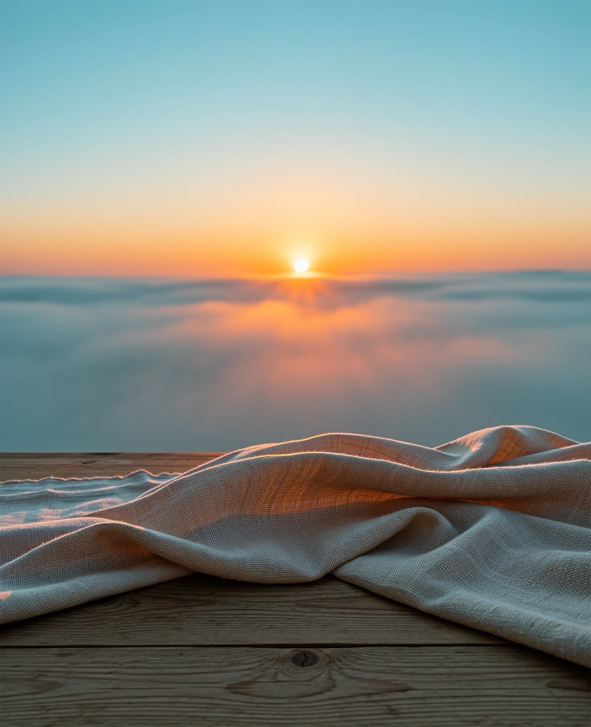 Horizon matinal symbolisant le renouveau